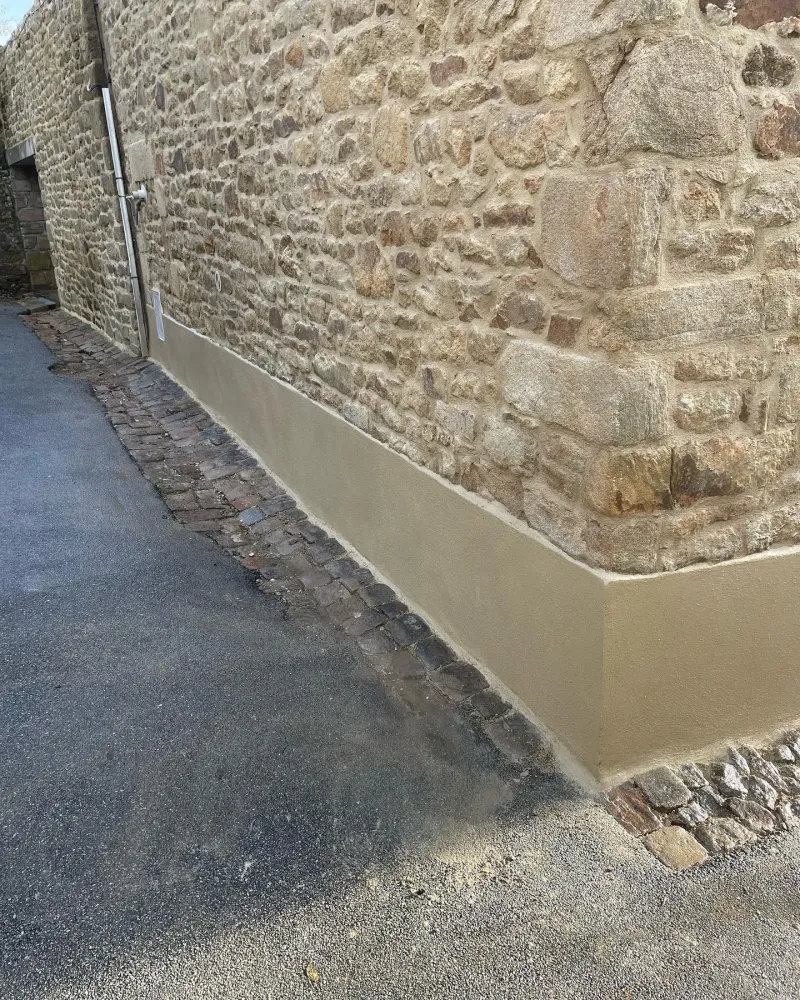 mur en pierre
